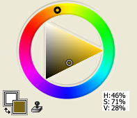 Yellow-Orange Plus Black